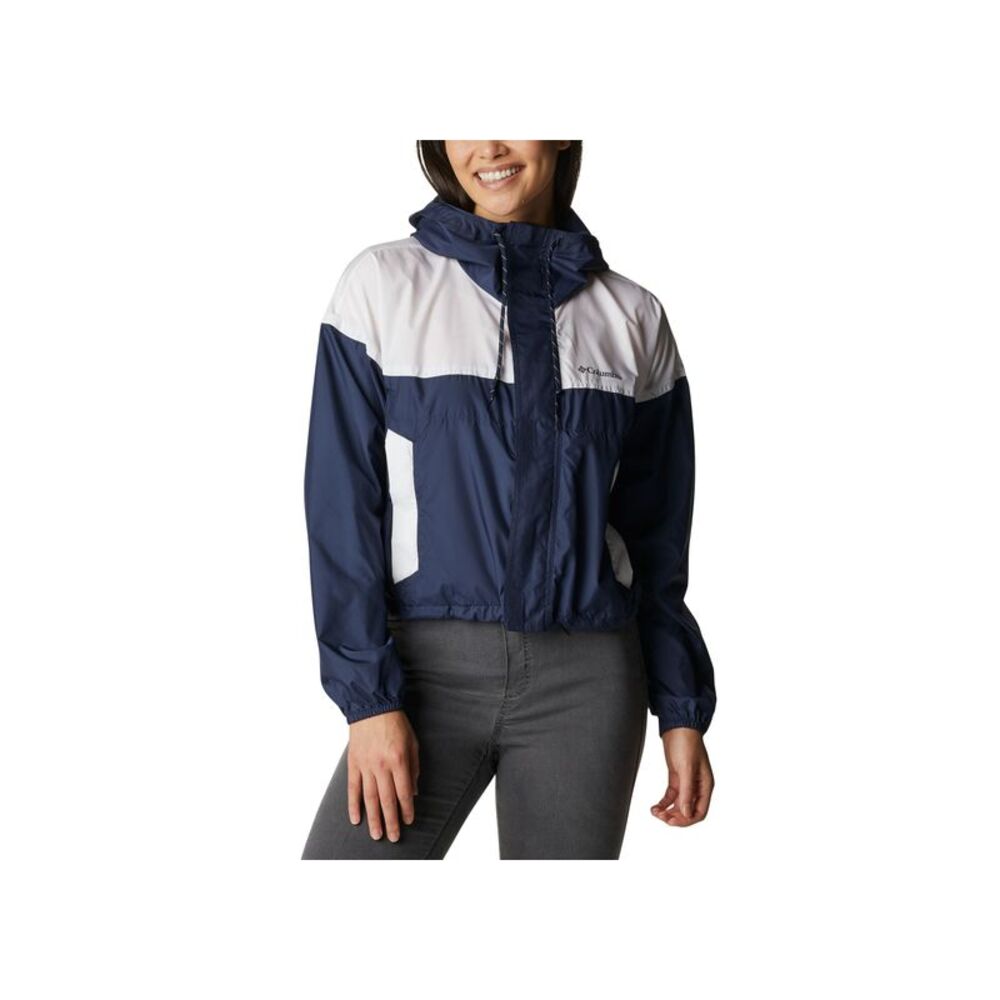 Women's Flash Challenger Cropped Jacket Nocturnal/White XXL